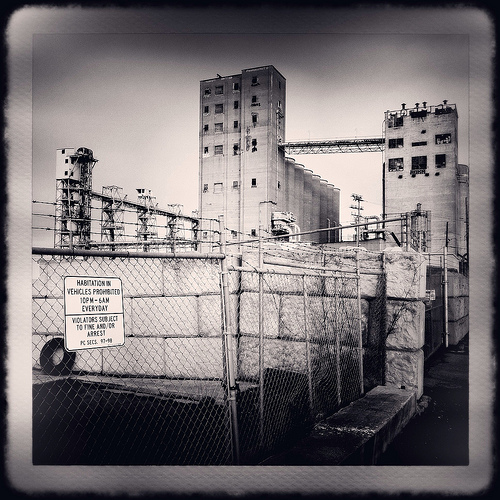 Abandoned Industrial Building, India Basin, San Francisco by Harold Davis