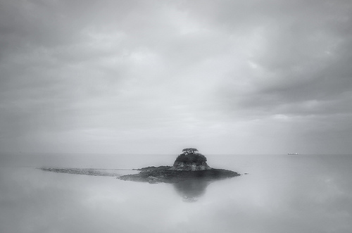 Lonely Islet by Harold Davis