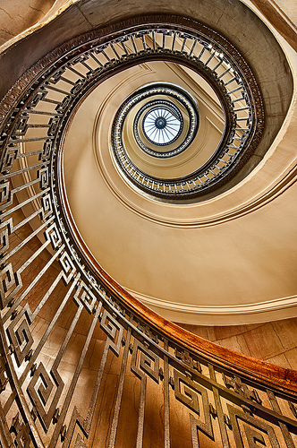 Mechanics' Institute Staircase by Harold Davis