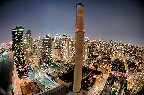 New York at Night by Harold Davis