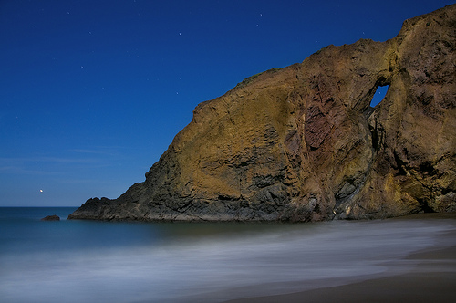 Tennessee Beach in 2007 (original title "Power of the Moon") © Harold Davis