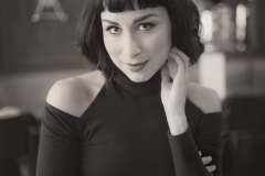 Kira in a cafe © Harold Davis
