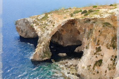 Blue Grotto, Malta, from above © Harold Davis