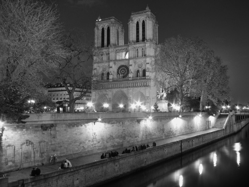 Notre Dame at Midnight © 2012 Mark Brokering