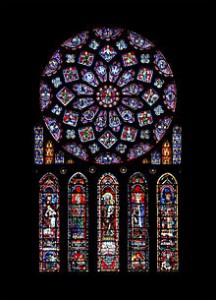 North Transept Rose Window; source: Wikimedia Commons