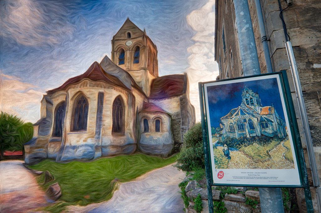 Church at Auvers © Harold Davis