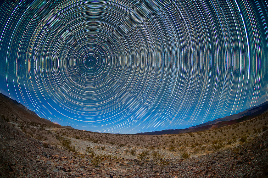 Saline Valley Star Trails © Harold Davis