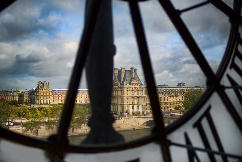 Louvre from Musee d'Orsay © Harold Davis
