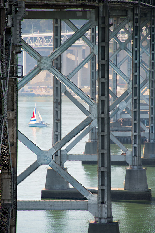 Old Bay Bridge Pylons © Harold Davis