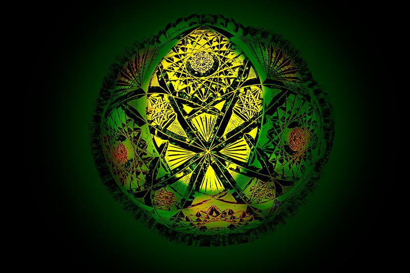 Green Lantern Mandala © Harold Davis