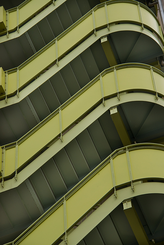 Apartment Stairs in Shin-Imamiya © Harold Davis