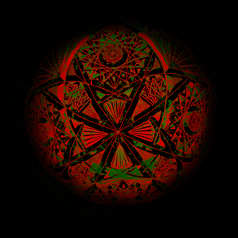 Red Crystal Mandala © Harold Davis