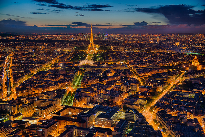 Paris Sunset © Harold Davis