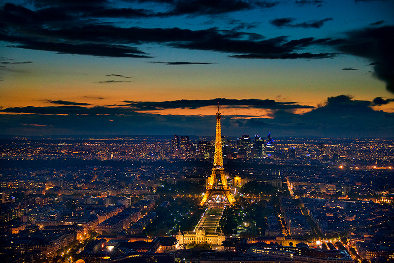 Paris Sunset 2 © Harold Davis