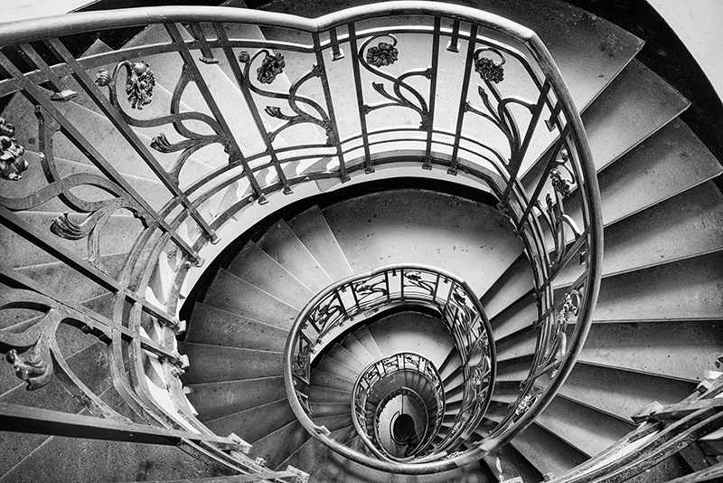 Stairs, Heidelberg University Library