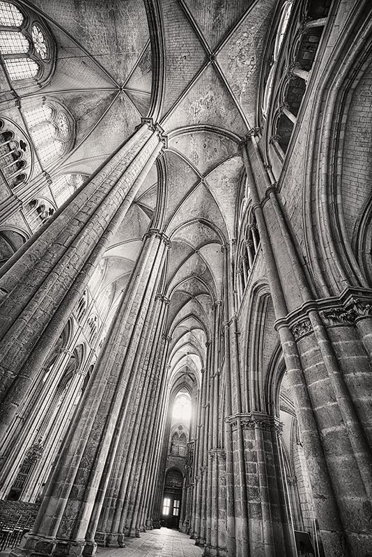 Inside the Cathedral at Bourges © Harold Davis