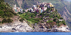 Corniglia, Cinque Terre, courtesy Hotel Stena