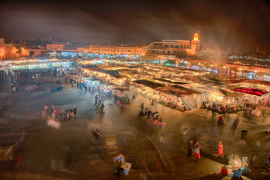 Jemaa-el-Fnaa © Harold Davis