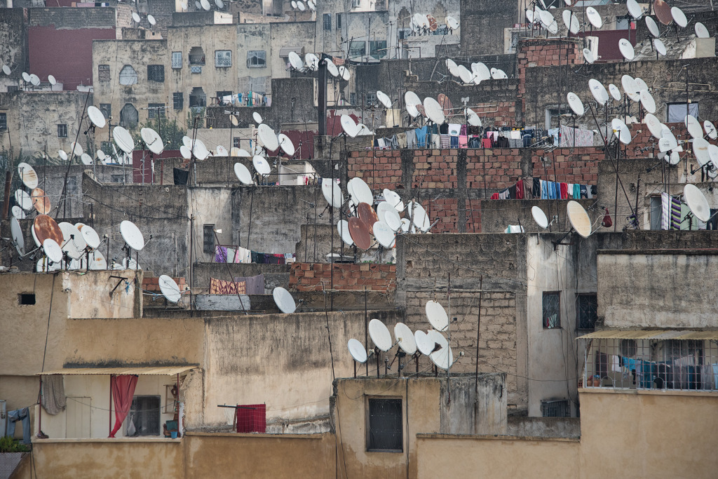 Satellite Dishes in the Medina, Fez © Harold Davis