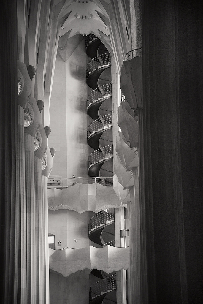 Stair in the Sagrada © Harold Davis