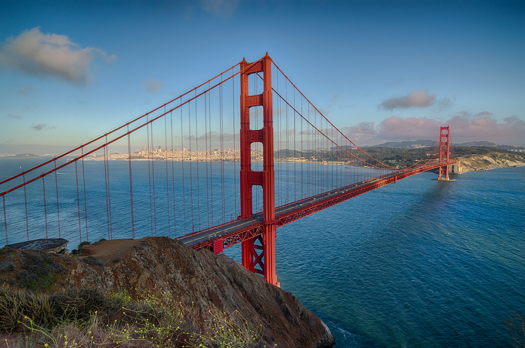 Golden Gate Bridge from Battery Spencer © Harold Davis