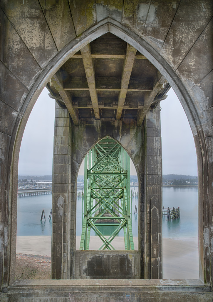 Under the Yaquina Bay Bridge © Harold Davis