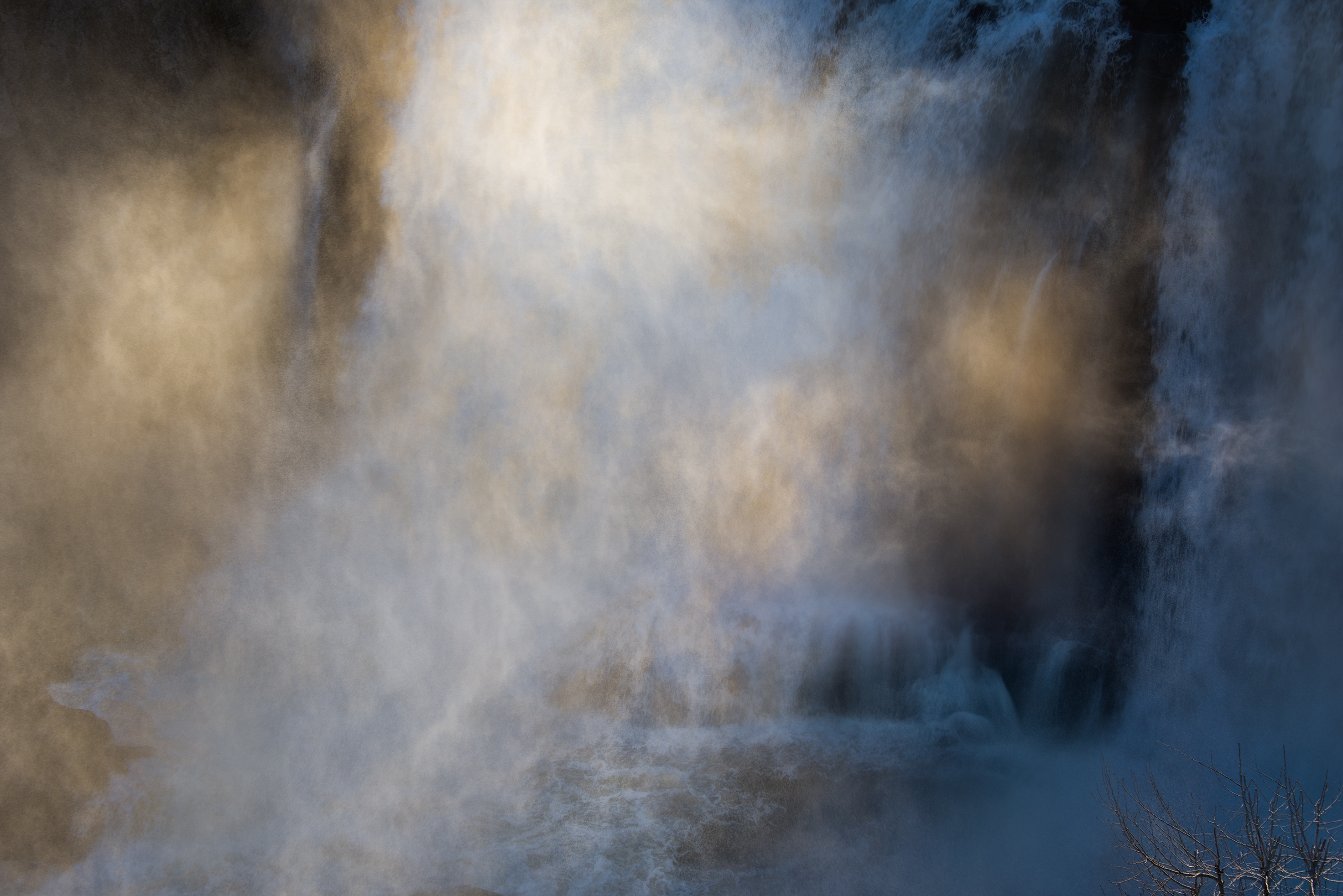 Waterfall after Turner © Harold Davis