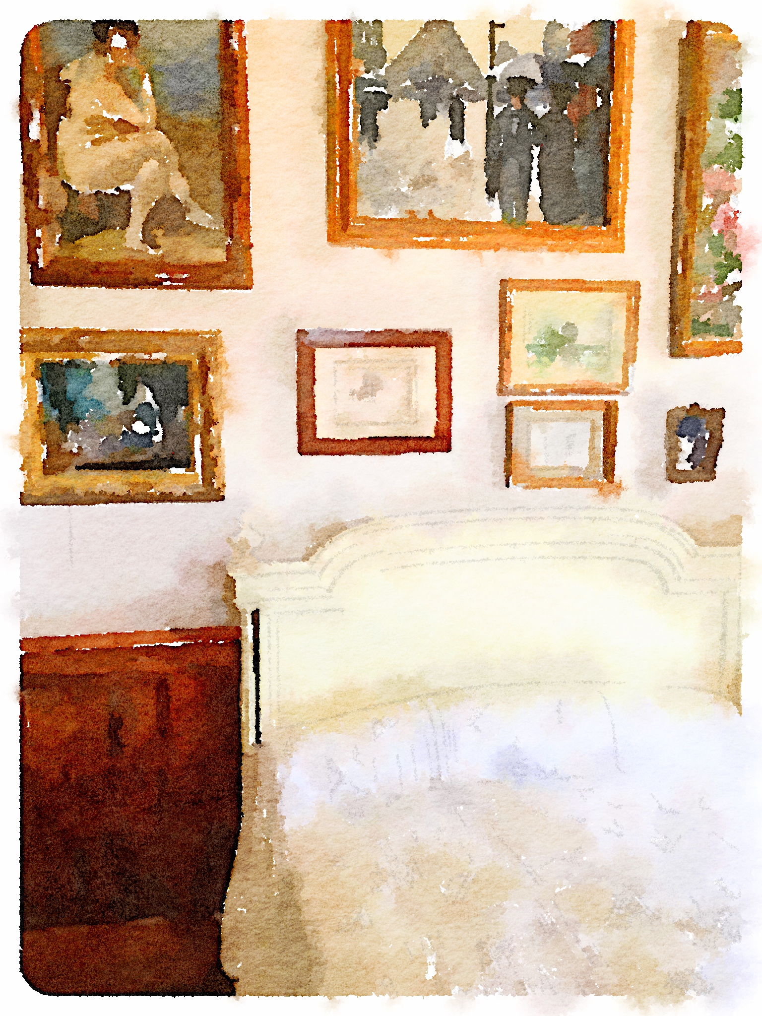 Claude Monet's Bedroom © Harold Davis