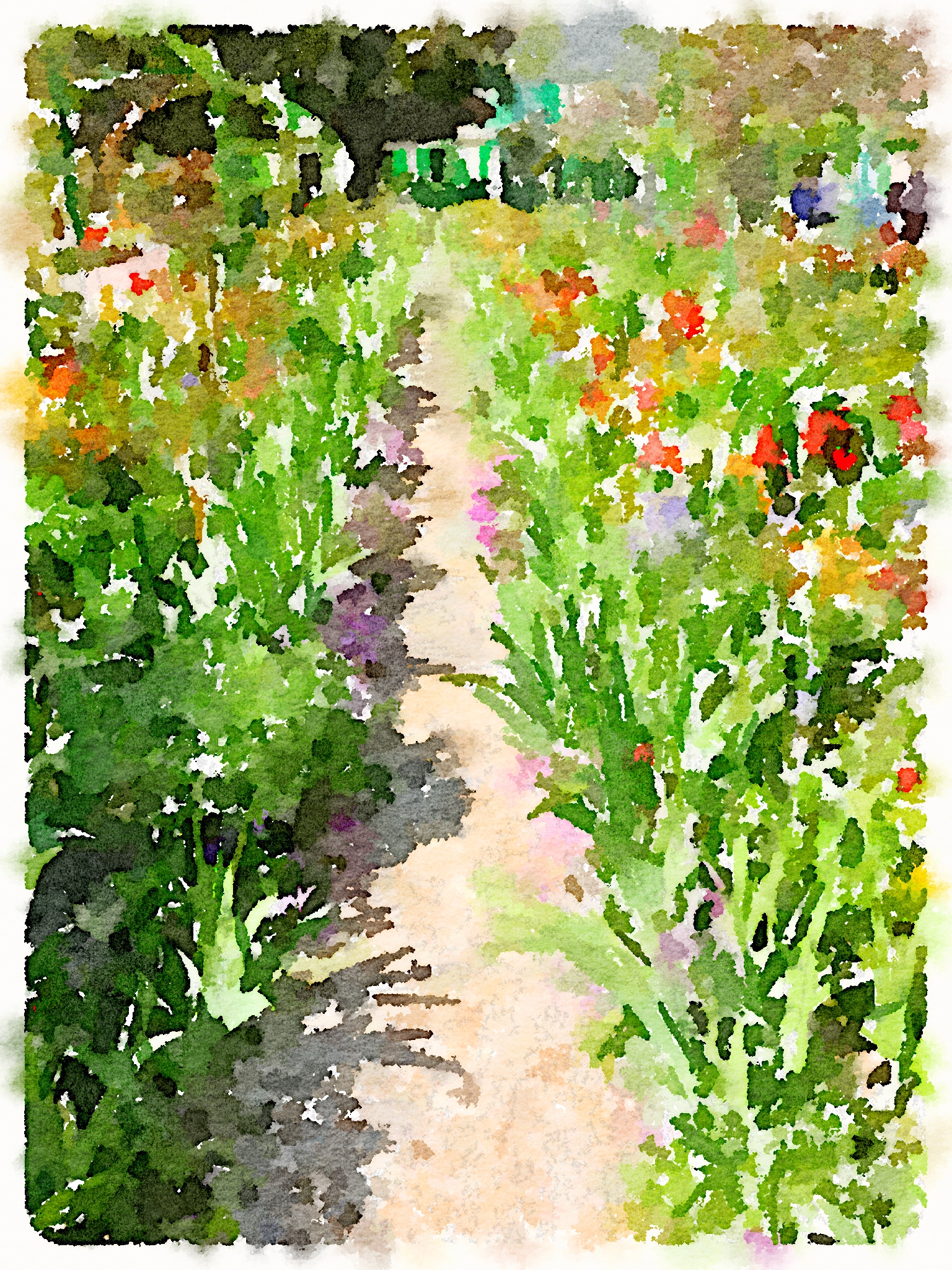 Monet's Garden © Harold Davis