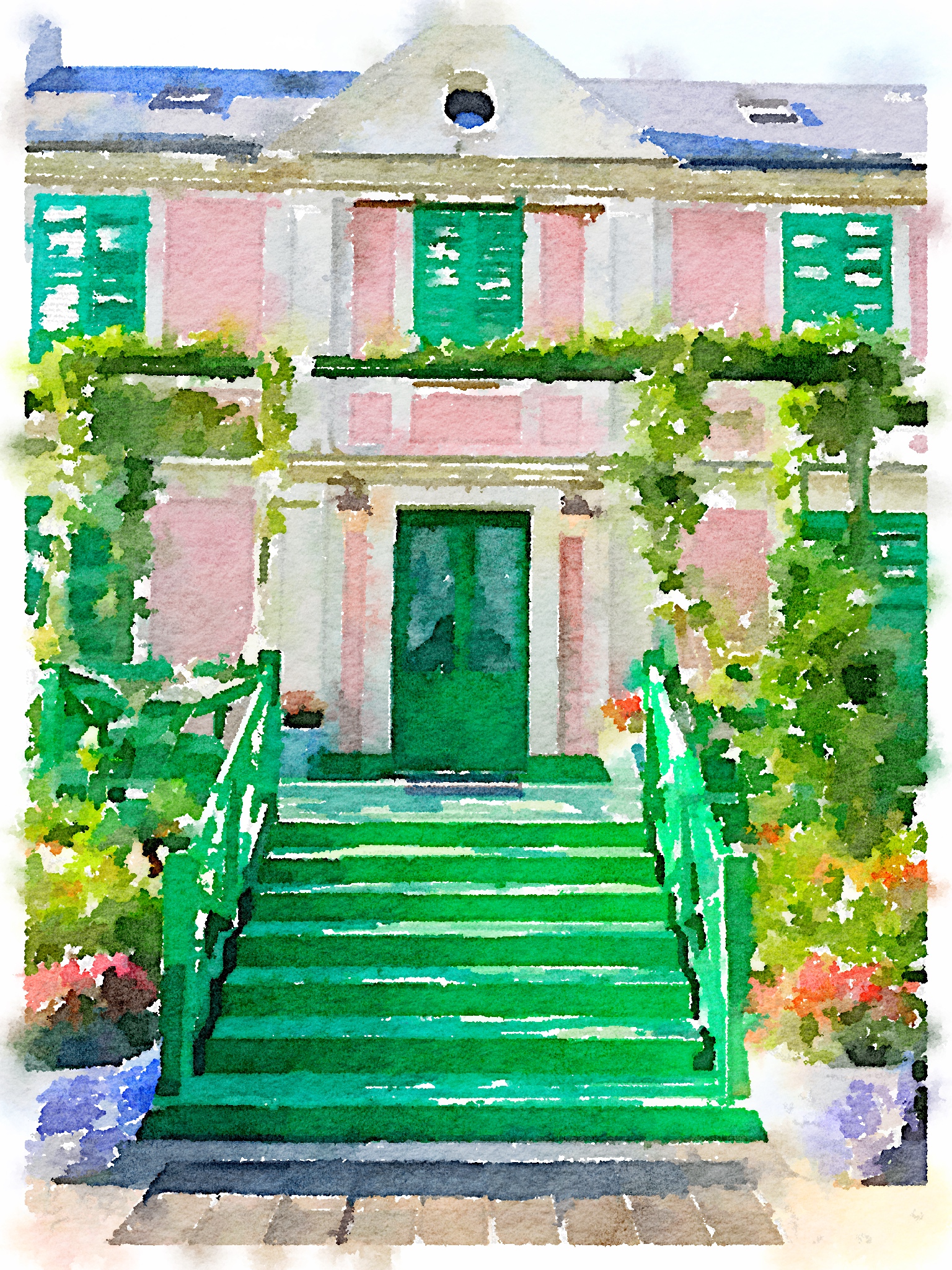 Monet's House at Giverny © Harold Davis