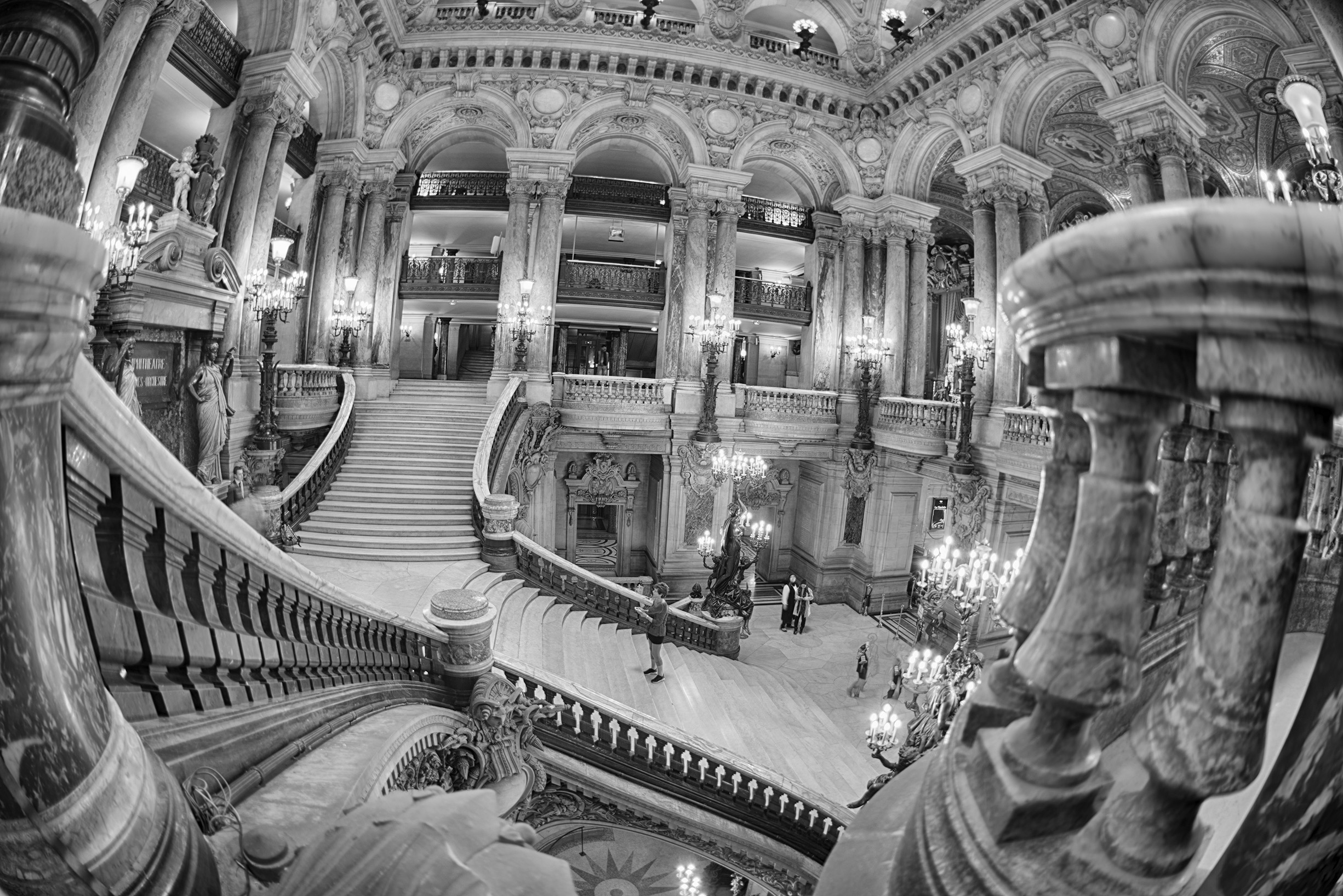 Opera Garnier Stairs © Harold Davis