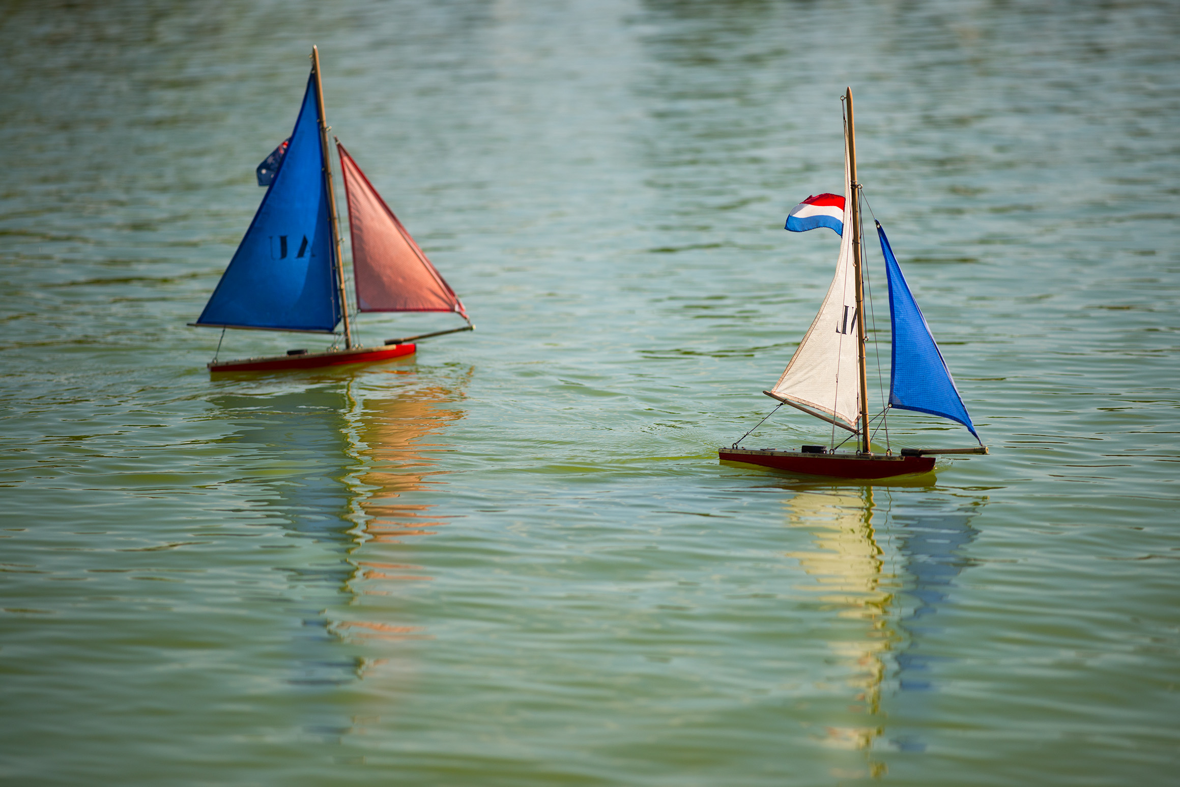 Sailboats in the Luxembourg Gardens © Harold Davis