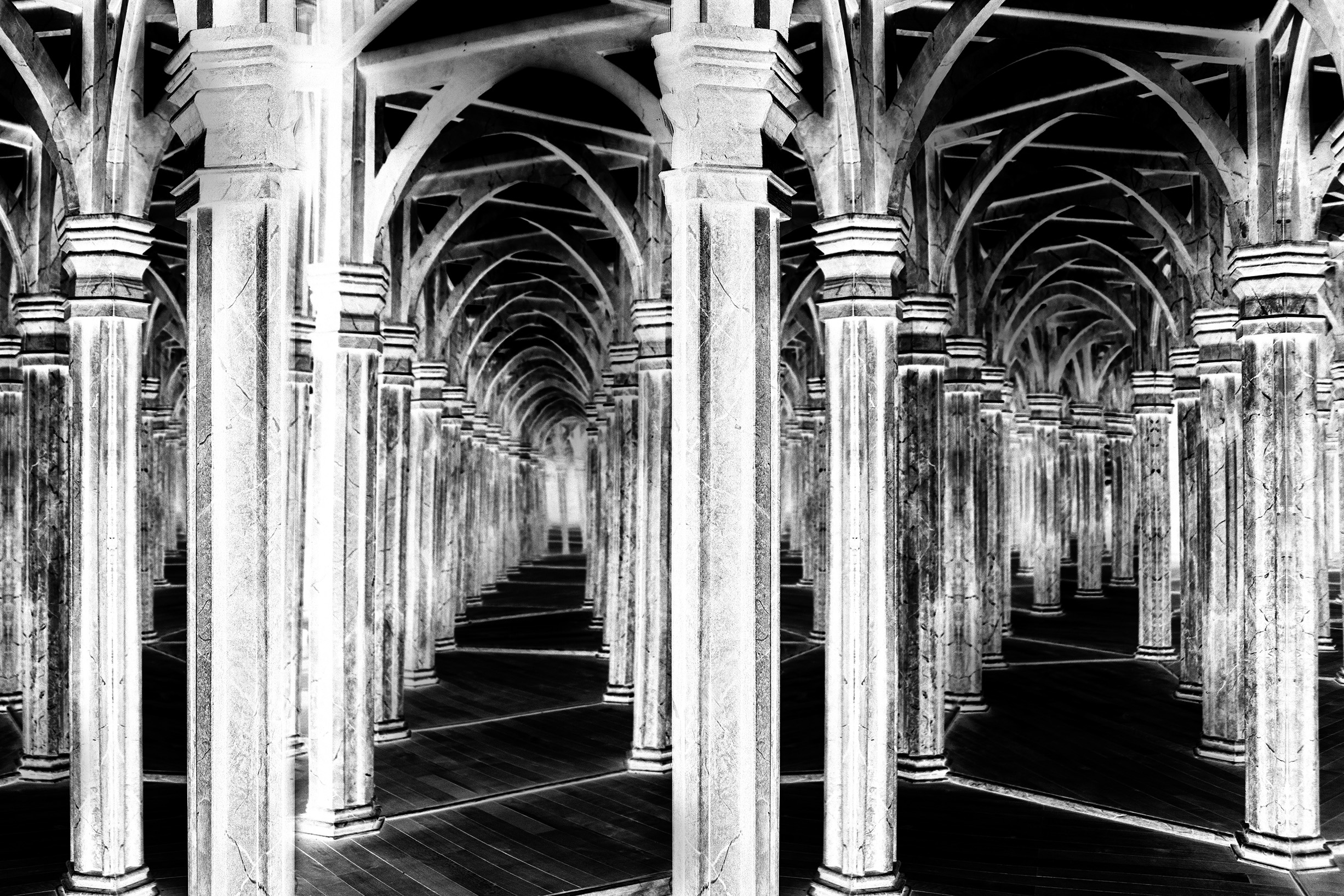 Hall of Mirrors LAB Inversion © Harold Davis