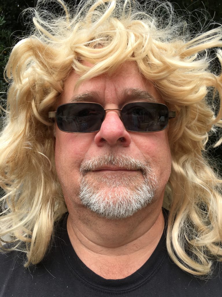 Selfie with Wig ©Harold Davis