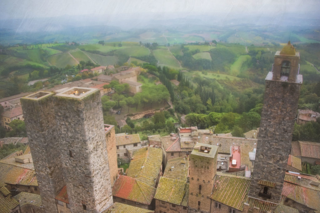 View from a San Gimignano Tower © Harold Davis