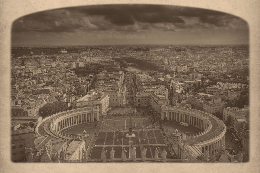 Rome from St Peter's Dome © Harold Davis