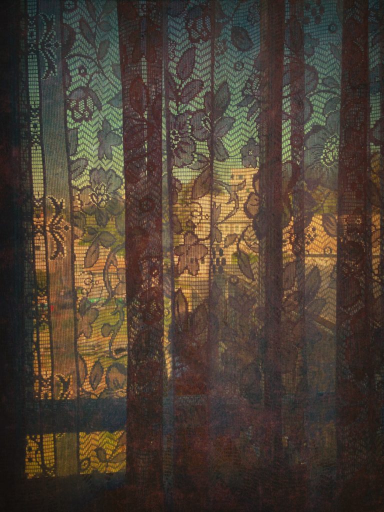 Lace Curtain, Monhegan Island, Maine, 2015 © Harold Davis