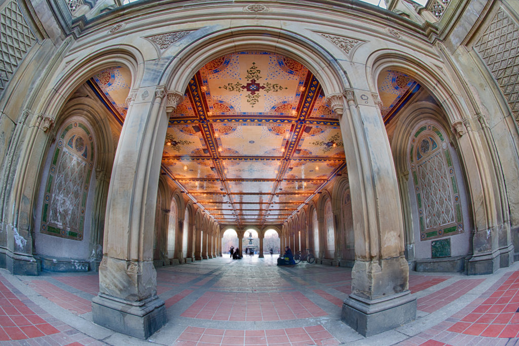 Tunnel to Bethesda Fountain (color) © Harold Davis