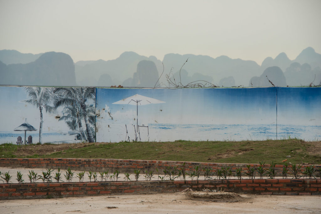 Construction Fence, Halang City © Harold Davis