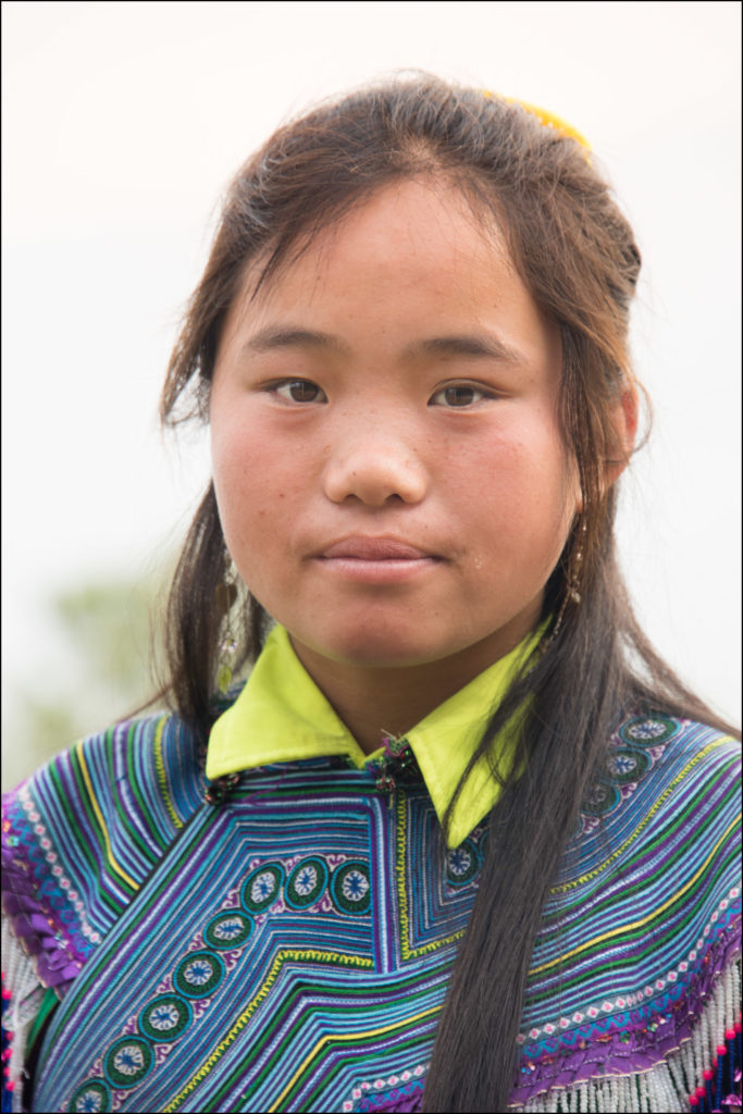 Flower Hmong Girl © Harold Davis