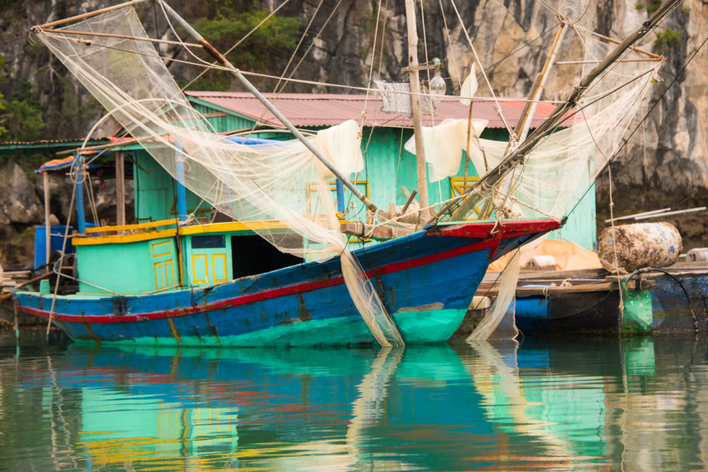 Nets in Halang Bay © Harold Davis