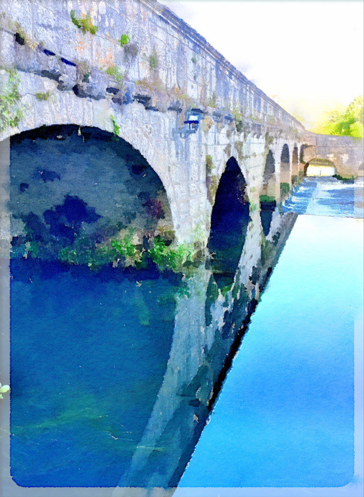 Dog-Leg Bridge, Brantome © Harold Davis