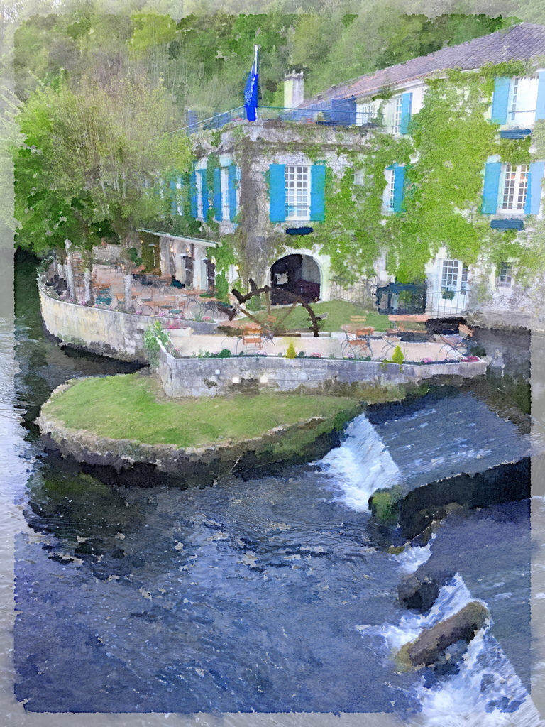 Le Moulin de l'Abbaye (iPhone) © Harold Davis