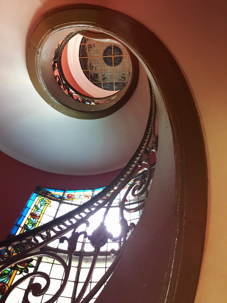 Saigon Fine Art Museum Stair (Up) © Harold Davis