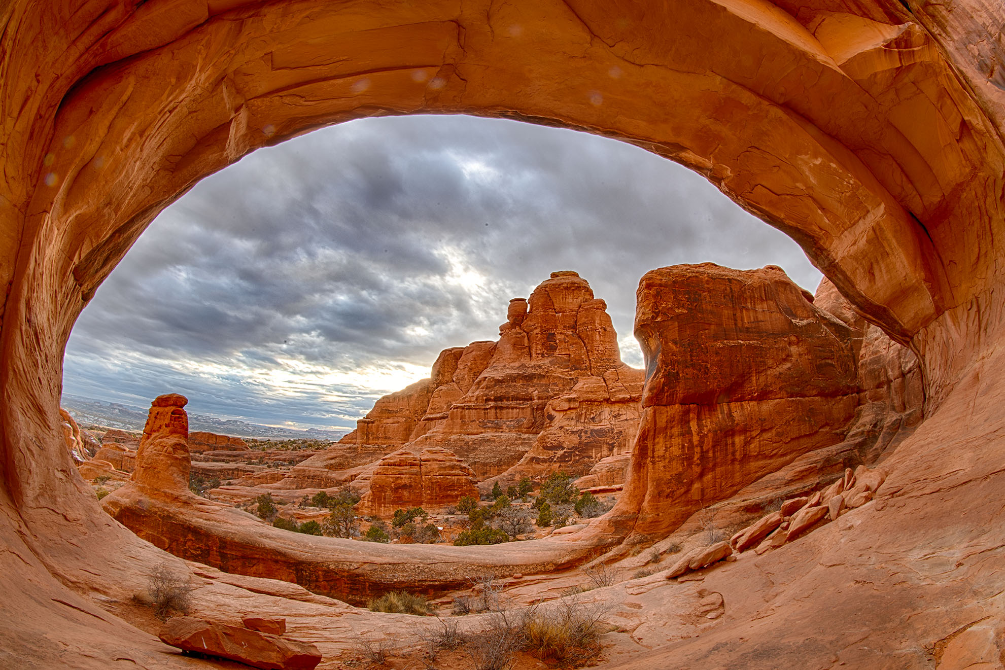 View through Tower Arch © Harold Davis