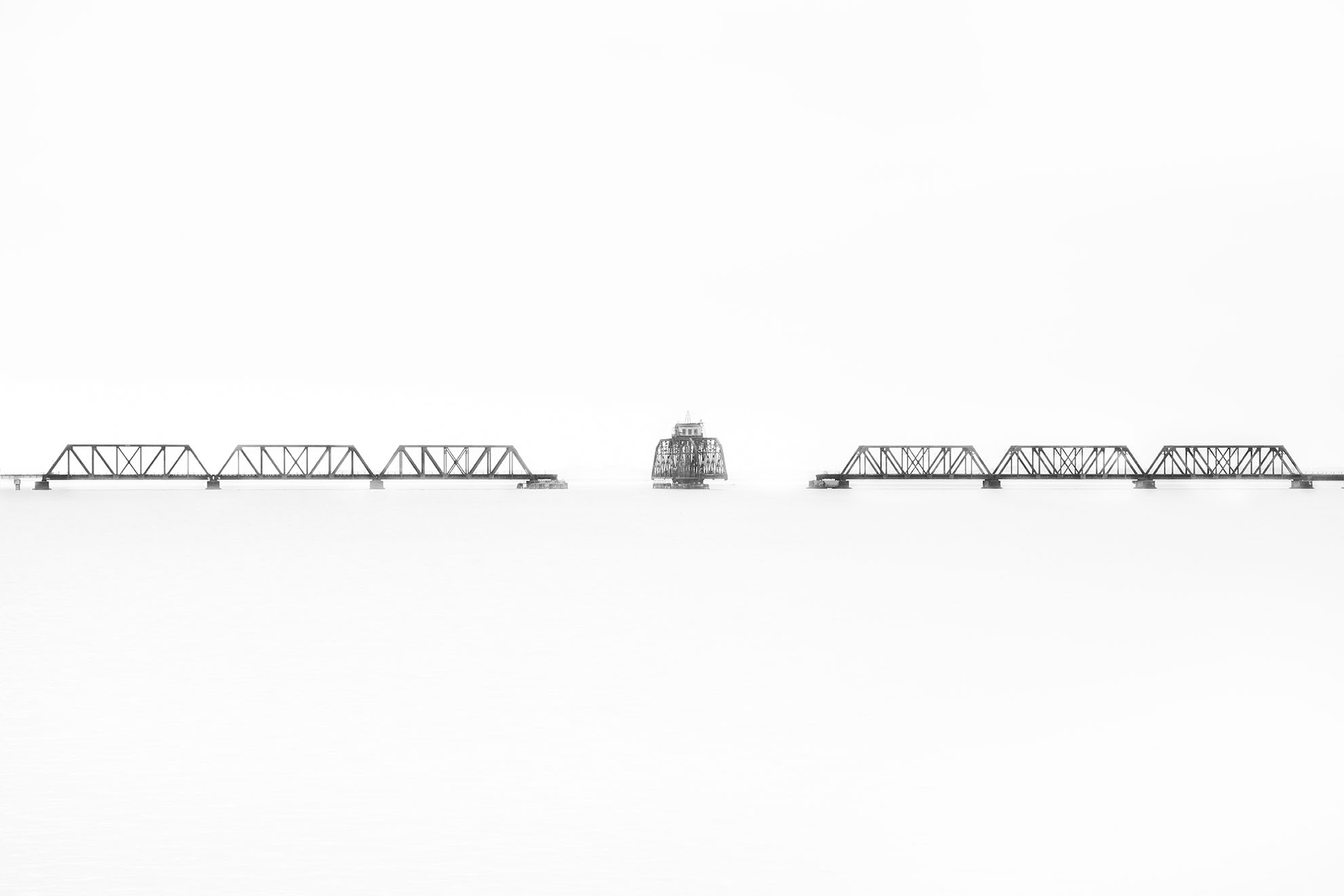 Opening Train Bridge © Harold Davis 