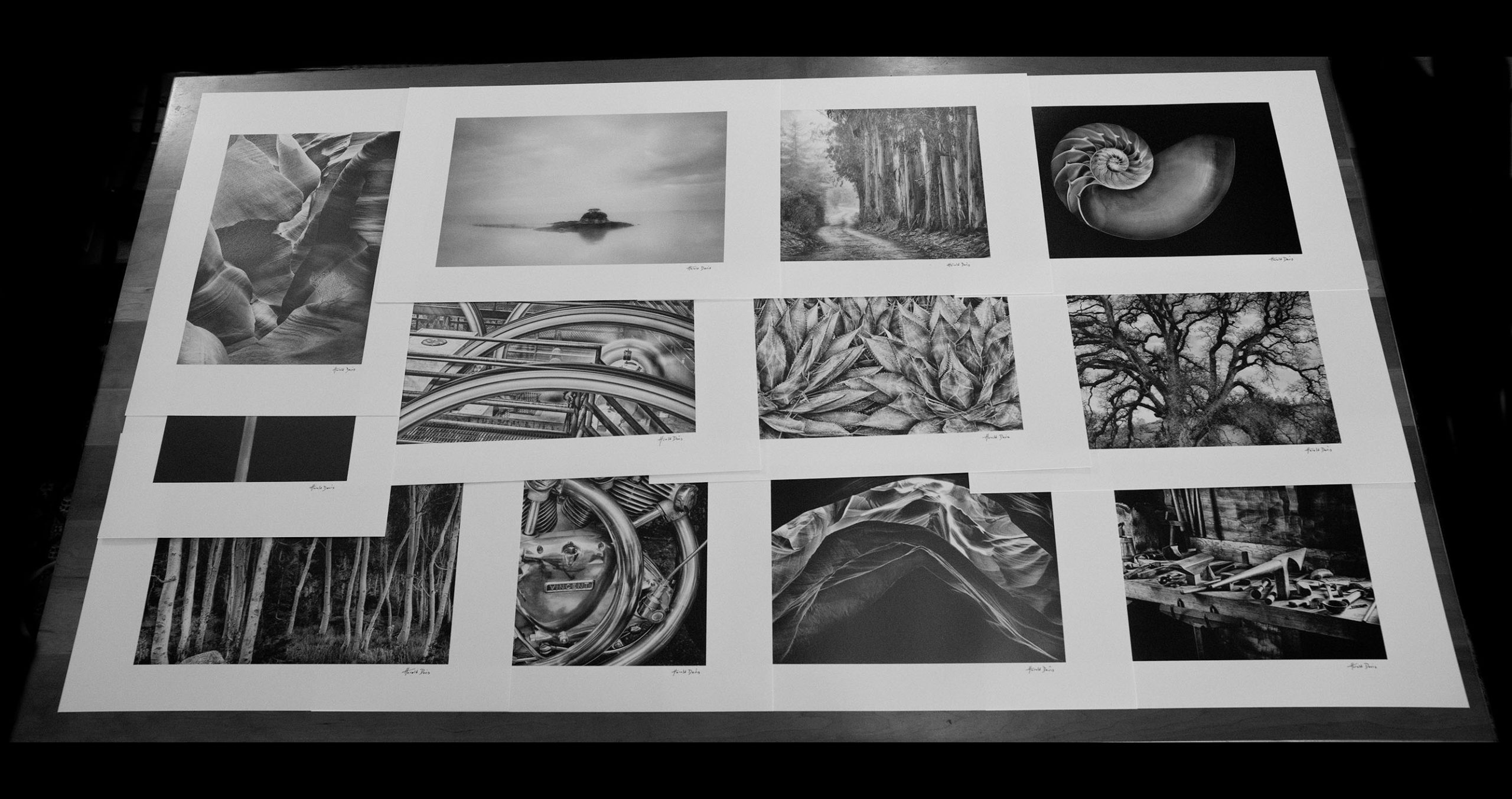 Monochromatic Visions Portfolio prints © Harold Davis