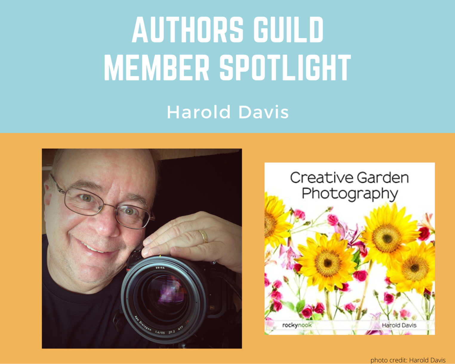 Authors Guild Member Spotlight: Harold Davis