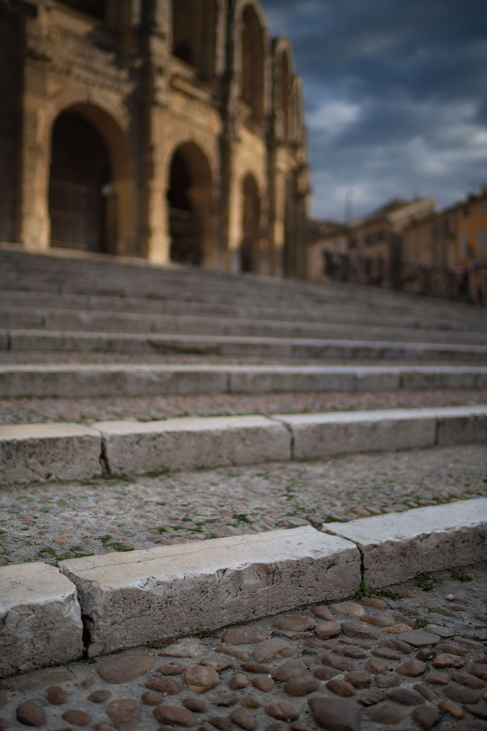 Arles Coliseum Steps